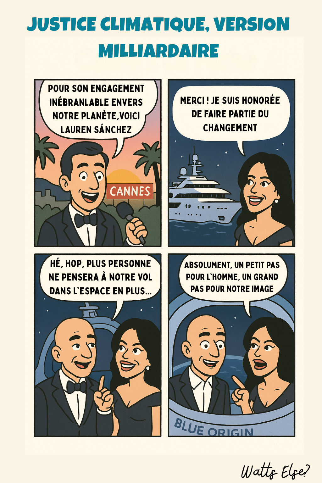 Justice climatique, version milliardaire