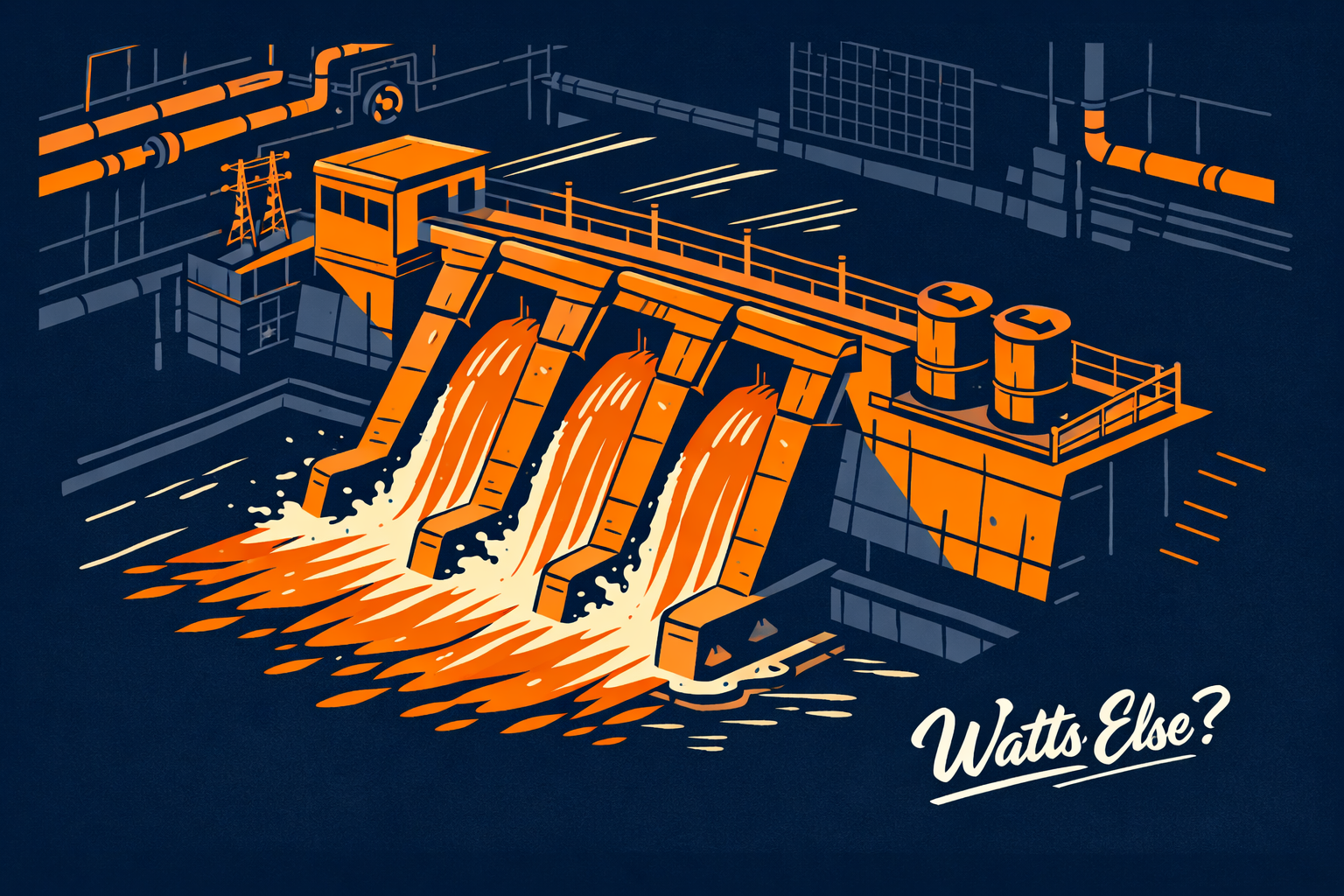 Barrages hydrauliques