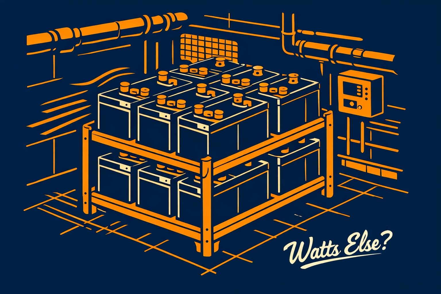 Batteries stationnaires